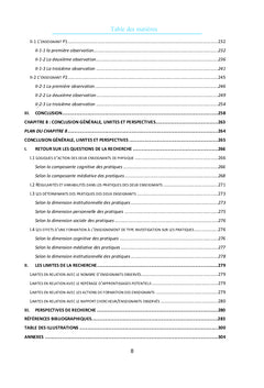 La formation en démarche d'investigation et les pratiques enseignantes