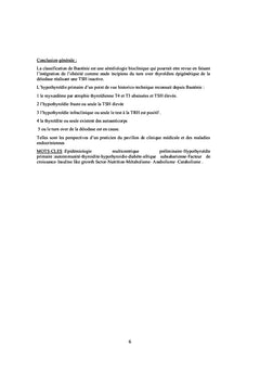 HYPOTHYROIDIE ENDOCRINO-DIABETO-METABOLIQUE AUTO-IMMUNE.