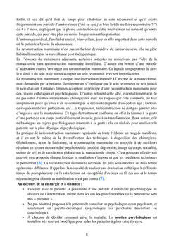 Cancer du Sein : Techniques Chirurgicales