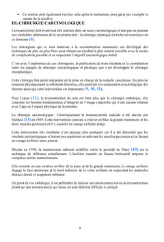 Cancer du Sein : Techniques Chirurgicales