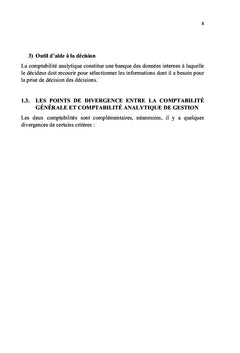 Comptabilité analytique de gestion SYSCOHADA