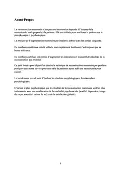 Cancer du Sein : Prothèses Mammaires