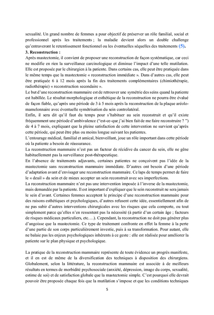 Cancer du Sein : Prothèses Mammaires