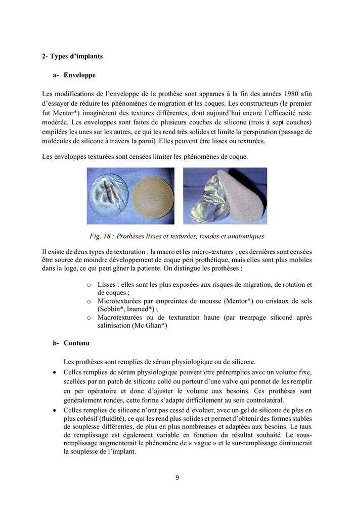 Cancer du Sein : Prothèses Mammaires