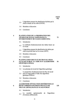Amélioration des performances de l'ordonnancement