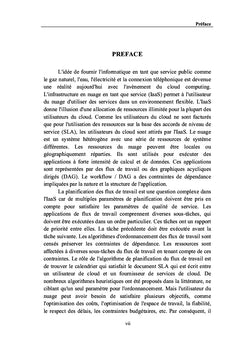 Amélioration des performances de l'ordonnancement