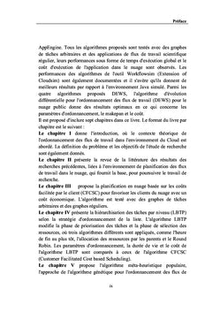 Amélioration des performances de l'ordonnancement
