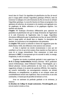Amélioration des performances de l'ordonnancement