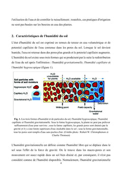 Mesures de l'humidité du sol et méthodes d'étalonnage