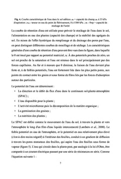 Mesures de l'humidité du sol et méthodes d'étalonnage