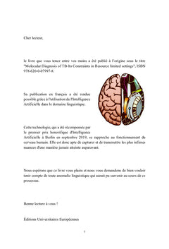 Diagnostic moléculaire des contraintes de la TB