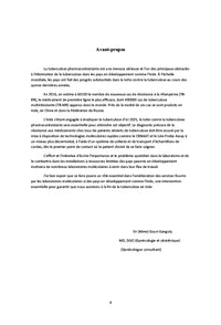 Diagnostic moléculaire des contraintes de la TB