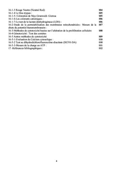 Traité de Toxicologie et Méthodes d'évaluation