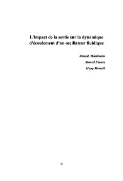 L'impact de la sortie