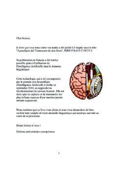 Révélation du testament de Don Sixte