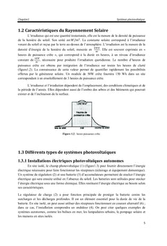 Conception d'un chargeur de batterie basée sur la MPPT Photovoltaïque