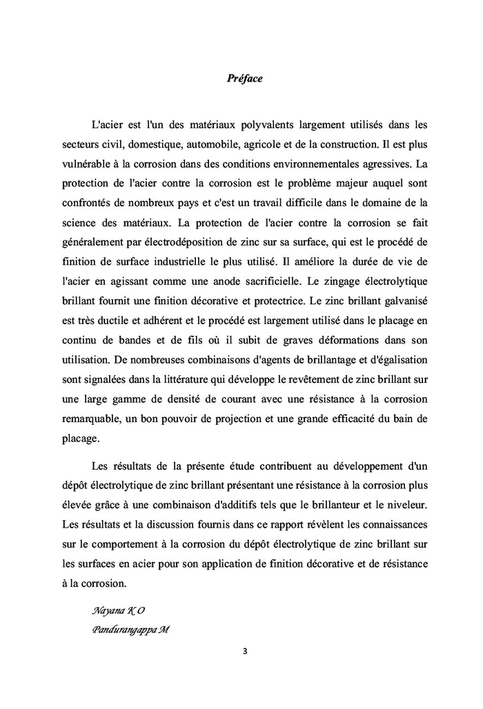 Effet synergique des additifs