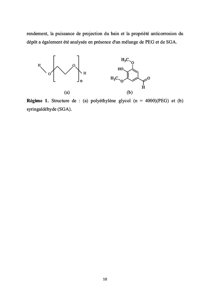 Effet synergique des additifs