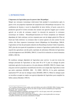 Projets de microcrédit agricole pour la réduction de la pauvreté