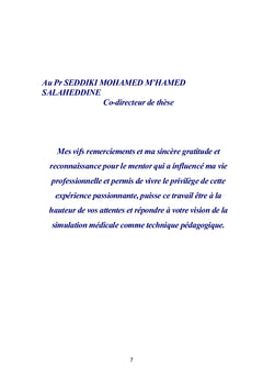 Simulation en sciences de santé