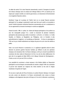 L'avènement des banques participatives au Maroc