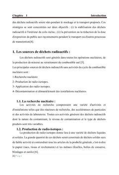 Amélioration de la cémentation des déchets par les nanomatériaux