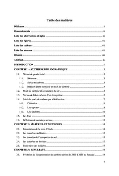 Évaluation du carbone au Sénégal par l'imagerie satellitaire