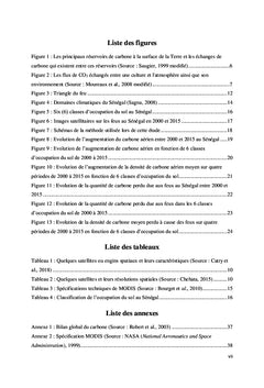 Évaluation du carbone au Sénégal par l'imagerie satellitaire