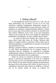 Les mystères des voiliers