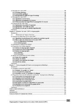 Stéganographie d'images basée sur les codes à faible densité (LDPC)
