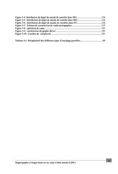 Stéganographie d'images basée sur les codes à faible densité (LDPC)