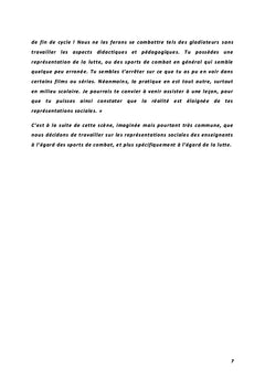 Les représentations sociales des enseignants à l'égard de la lutte