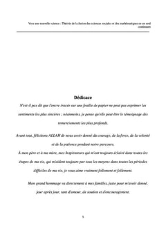 Vers une nouvelle science