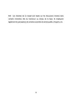 Obstacles à la formation et au développement de la fonction publique
