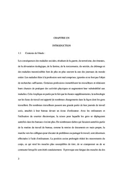 Heures de travail sédentaires