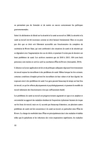 Heures de travail sédentaires