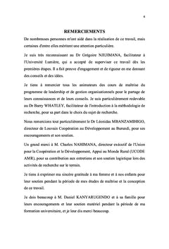Assurance maladie à base communautaire au Burundi