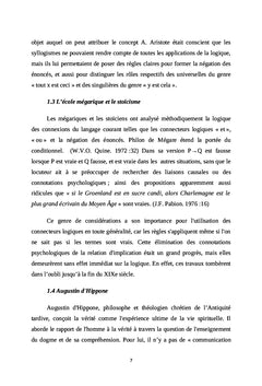 Pertinence de la logique informelle