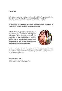 Format et performance des tests