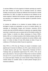 Tendances de croissance du tourisme de conférence en Éthiopie