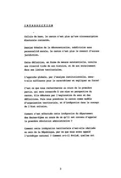 La politique cantonale dans le département des Hautes-Alpes