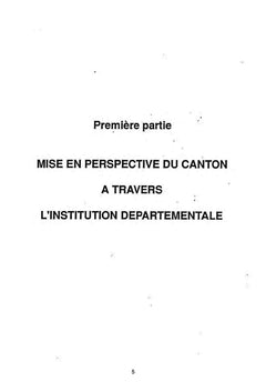 La politique cantonale dans le département des Hautes-Alpes