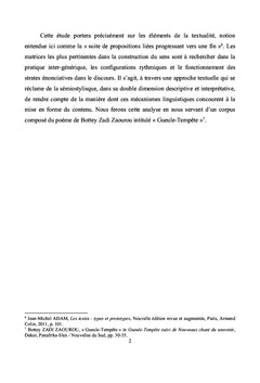 Sens et textualité poétiques