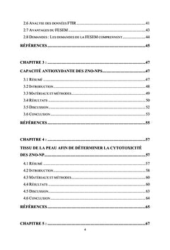 Évaluation des propriétés anticancéreuses des NP de l'oxyde de zinc