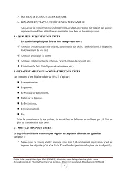 Guide didactique de l'étudiant: