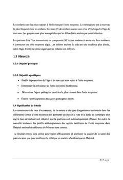 Isolats bactériens et antibiogrammes