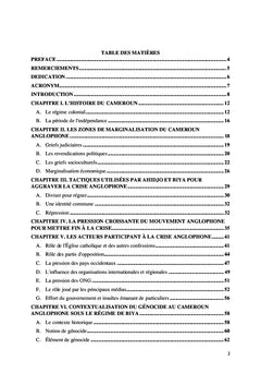 Génocide, discrimination et marginalisation