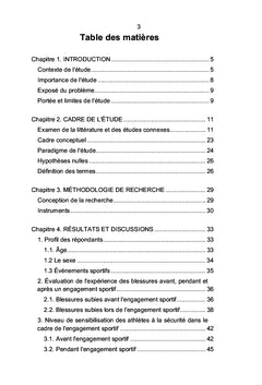 Pratiques de sensibilisation des athlètes à la sécurité