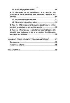 Pratiques de sensibilisation des athlètes à la sécurité