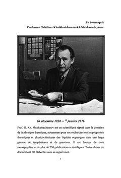 Viscosité et densité des oléphines